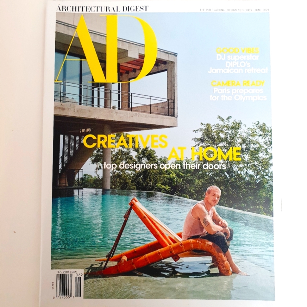 Architectural Digest / AD Magazine - June 2024 - Creatives at Home feat. Diplo